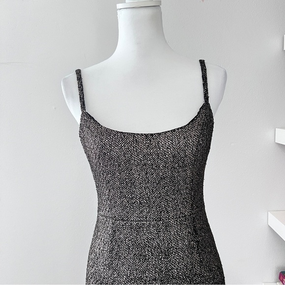 Hutch Silver Metallic Malia Gown size 4 - Picture 4 of 16